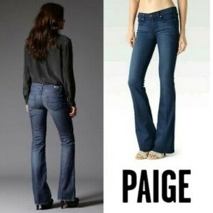 Paige Laurel Canyon low rise bootcut jeans